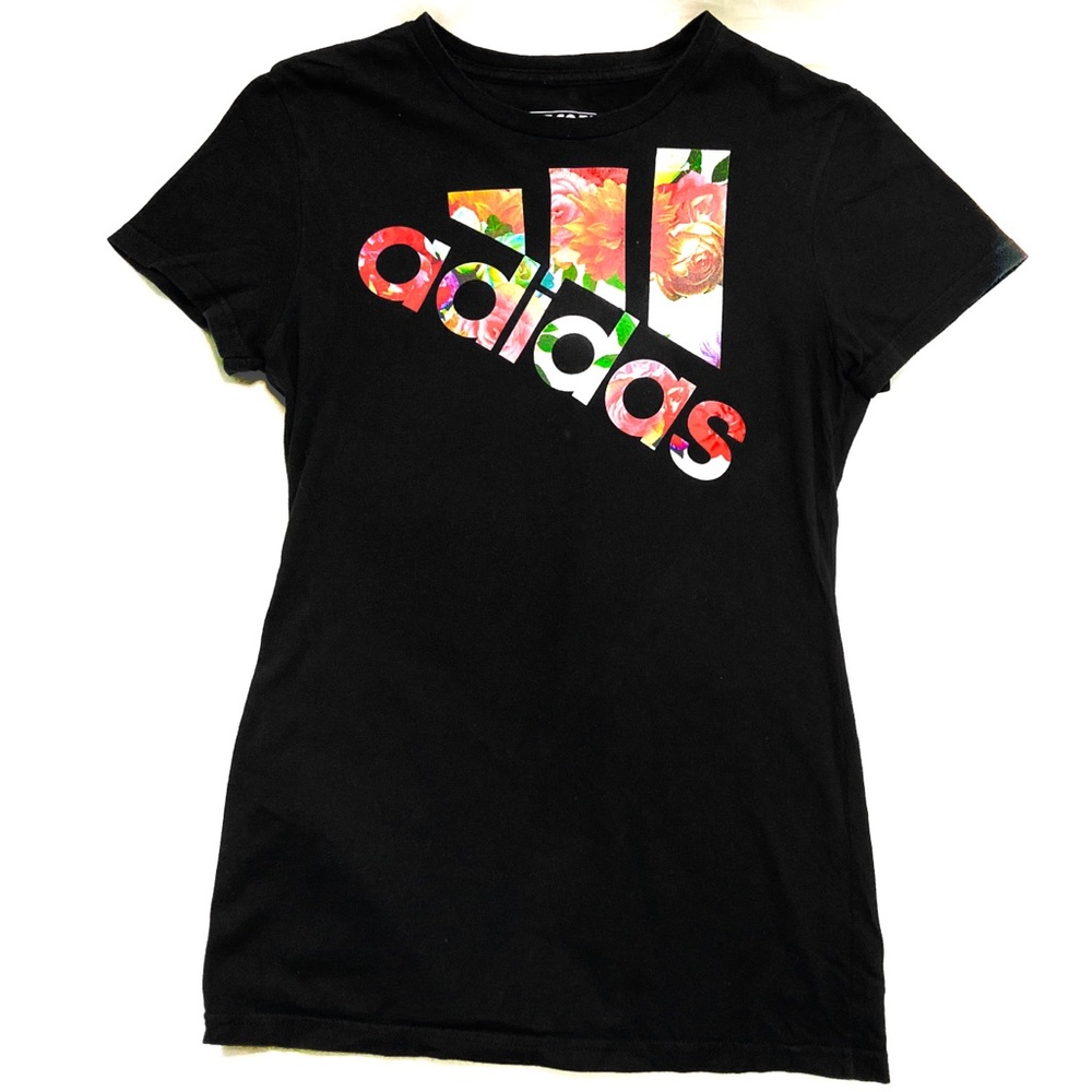 Adidas Flower covered Top